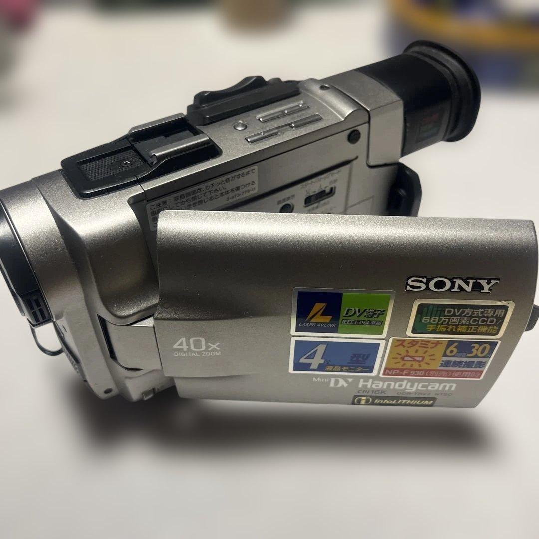 SONY HANDYCAM miniDVビデオカメラ DCR-TRV7 ② - メルカリ