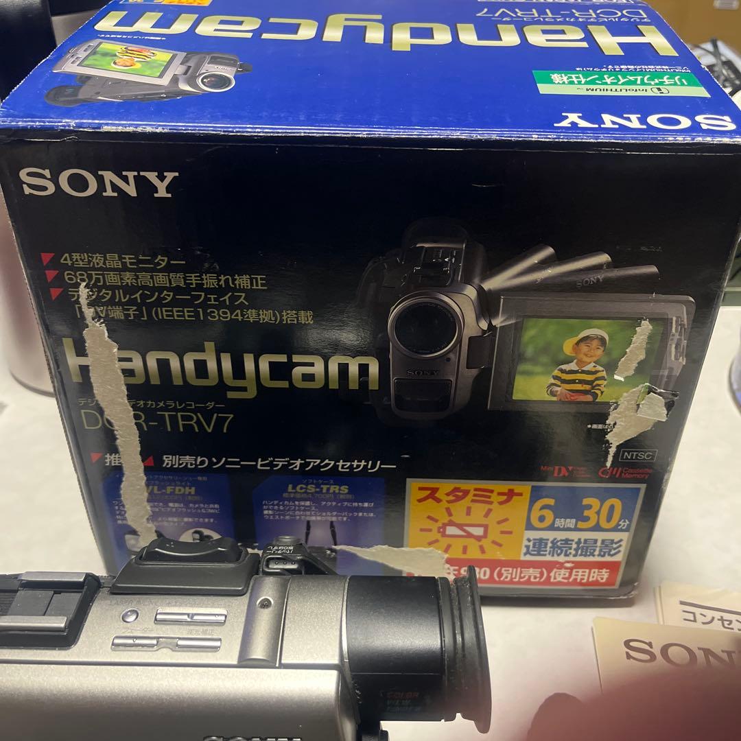 SONY HANDYCAM miniDVビデオカメラ DCR-TRV7 ② - メルカリ