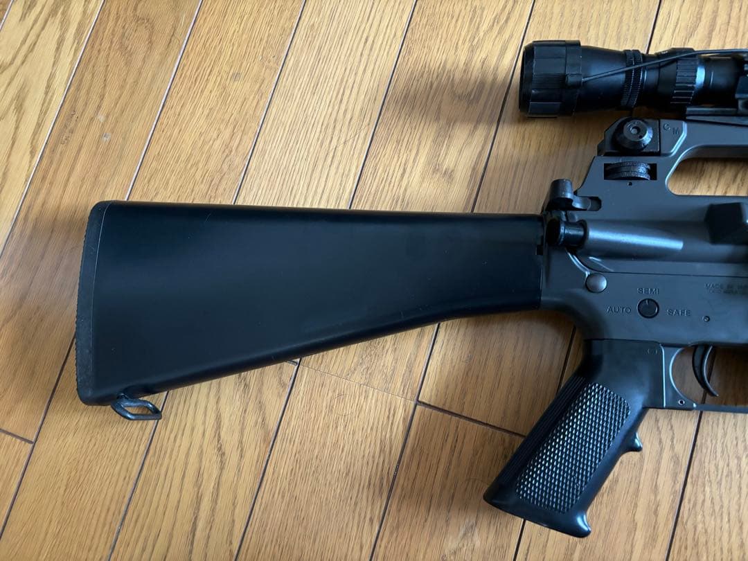 東京マルイ M16A2 電動ガン スコープ、ショート多弾マグ、ケース付属