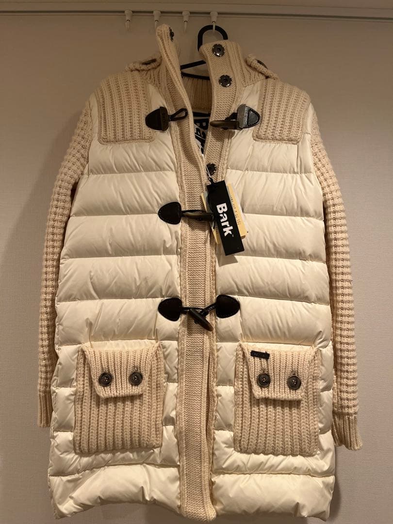 Bark バーク　ニットダッフル　ダウン BARK（バーク） 『BARK-バーク-』ニットダウン ダッフルコート メンズ