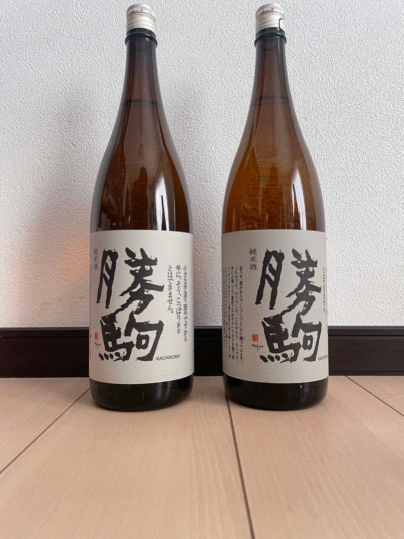 勝駒　純米酒1800ml 2025年7月詰　2本セット 勝駒 純米酒 1800ml 日本酒（箱入）（2024年7月） : 上方市場! - 通販