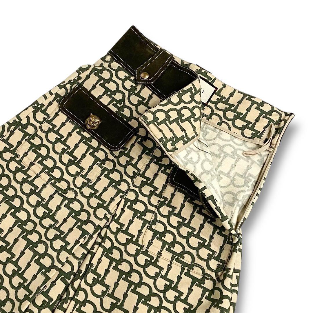 16awꕥグッチ ランウェイモデル キャットヘッド ホースビット柄