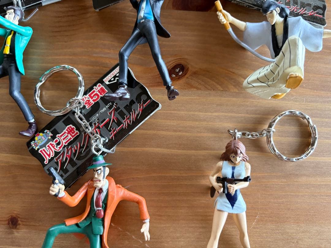 ルパン三世 キャラクターキーホルダー 5個セット - メルカリ