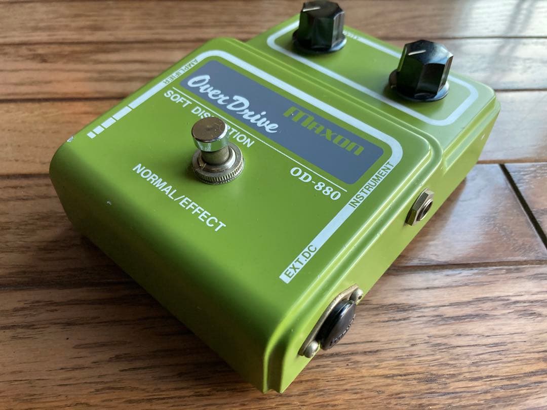 MAXON ビンテージ OD-880 マクソン Soft Distortion MAXON / OD-880 (ヴィンテージ) レビュー - △▽エフェクターレビュー