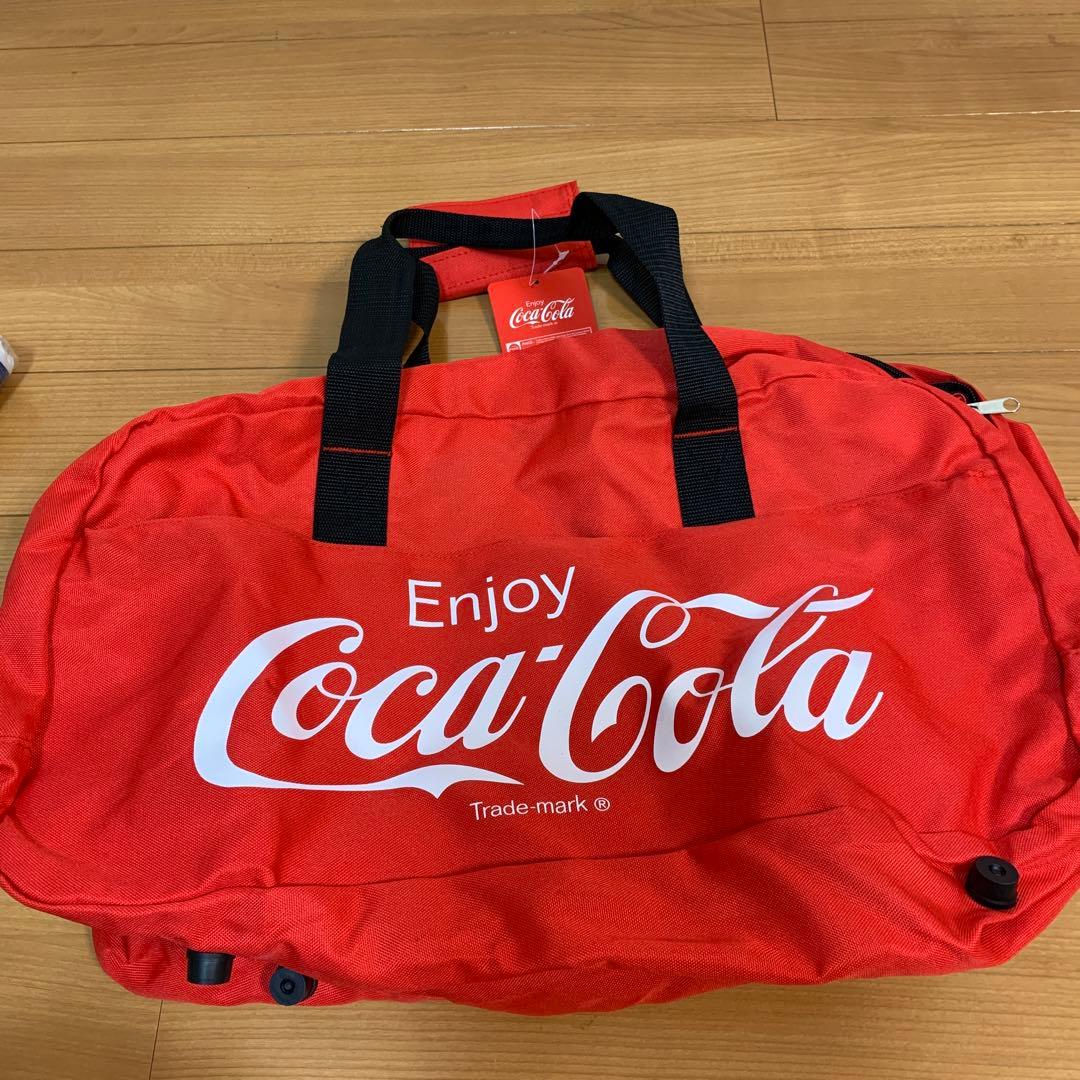 コカコーラ ボストンバッグ - メルカリ