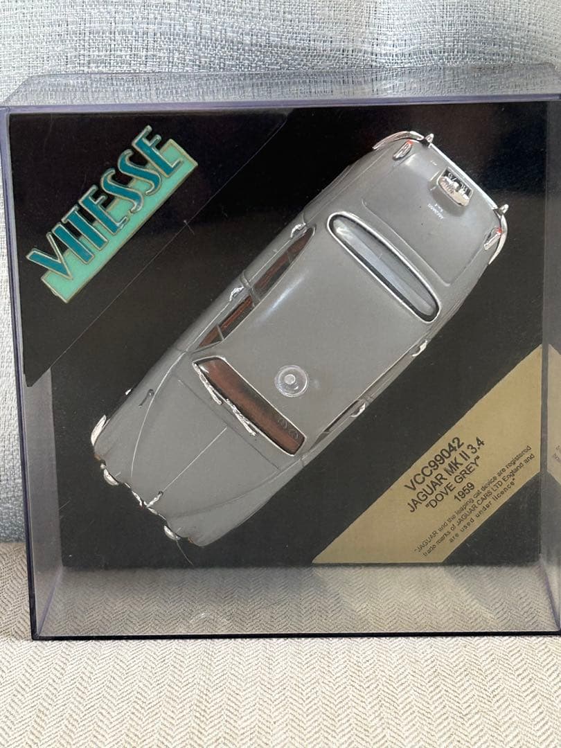VITESSE 1/43 ジャガー MKⅡ 3.8 1959 ダブグレー 新 発売