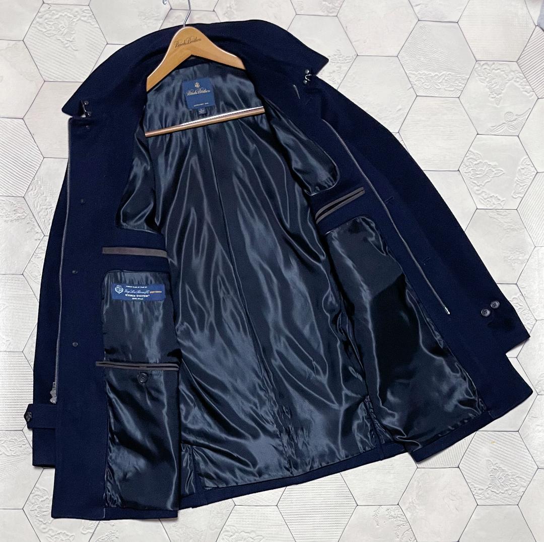 定価13万円 ブルックスブラザーズ 伊ロロピアーナ ストームシステム