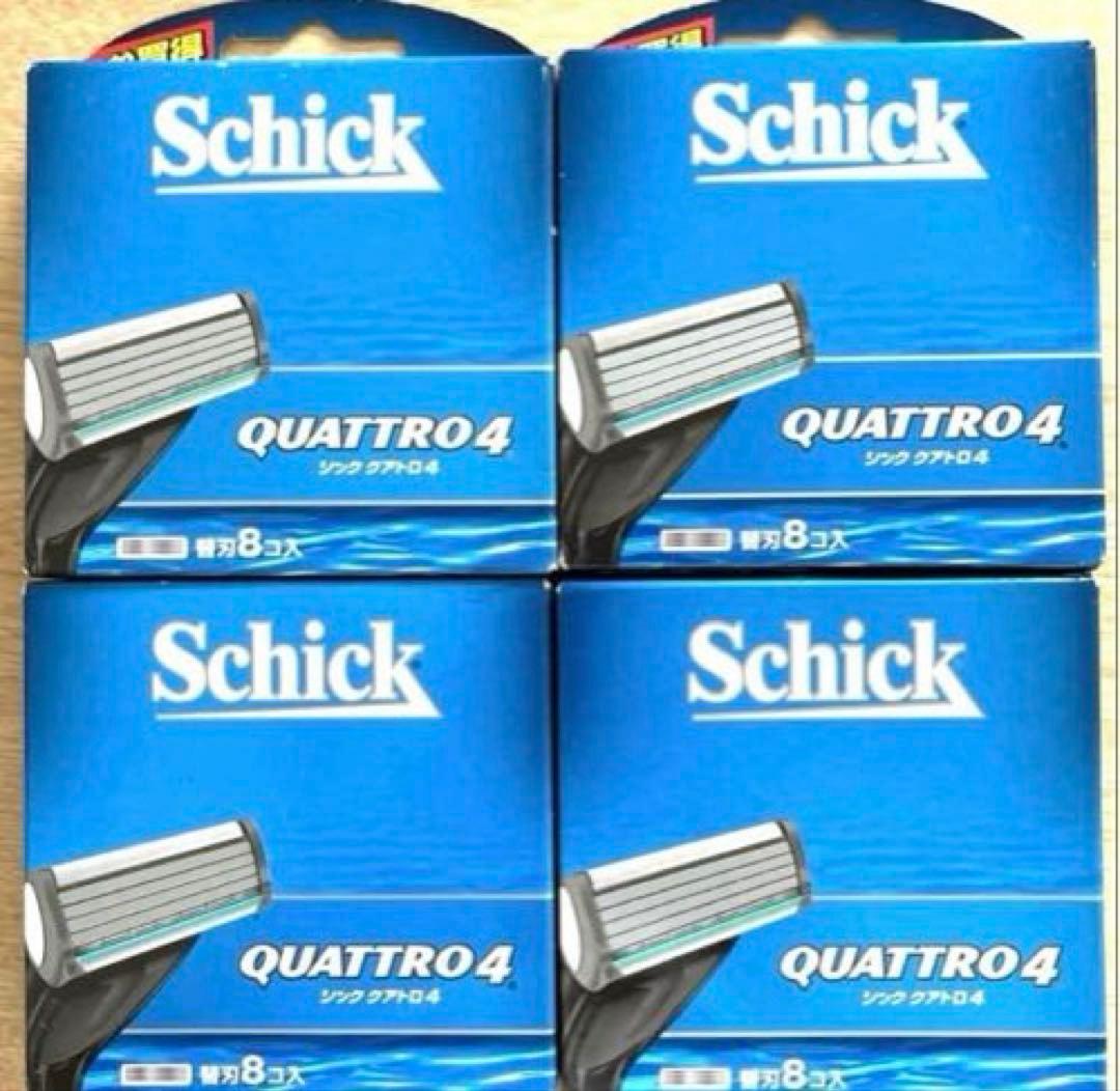 シック クアトロ4替刃(8個入) 4箱セット シック クアトロ4 替刃 (8コ入) | メンズコスメ・男性用化粧品 通販