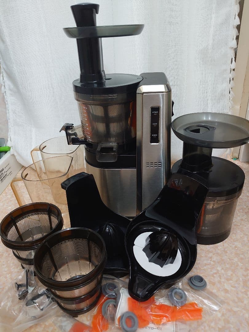 HUROM 低速ジューサー コールドプレス HW-SBA18　業務用 楽天市場】【当店だけの選べる特典付き！】 ジューサー ヒューロム