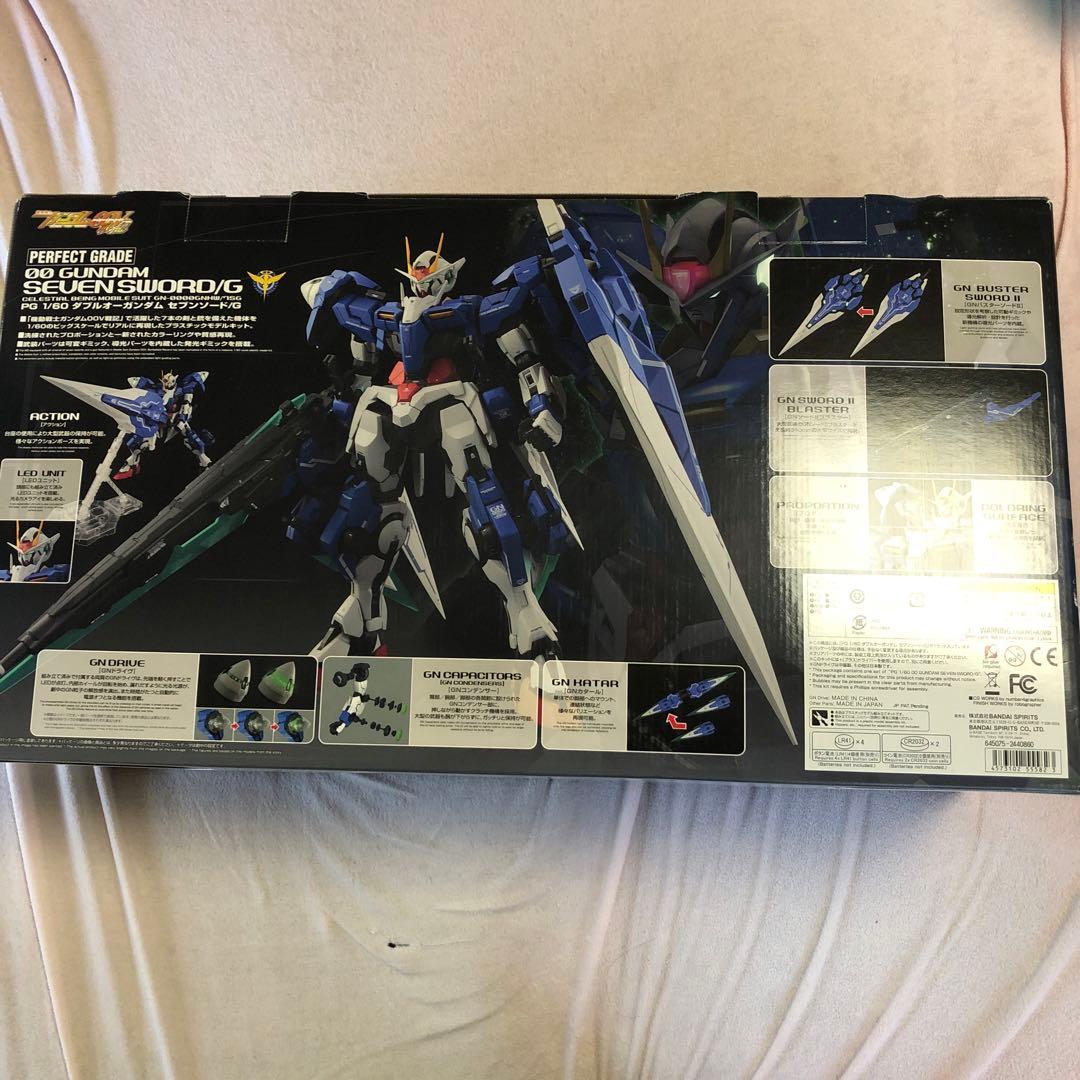 シ*リ様 ガンダム ガンプラ pg 1/60 ダブルオーガンダムセブンソード/g