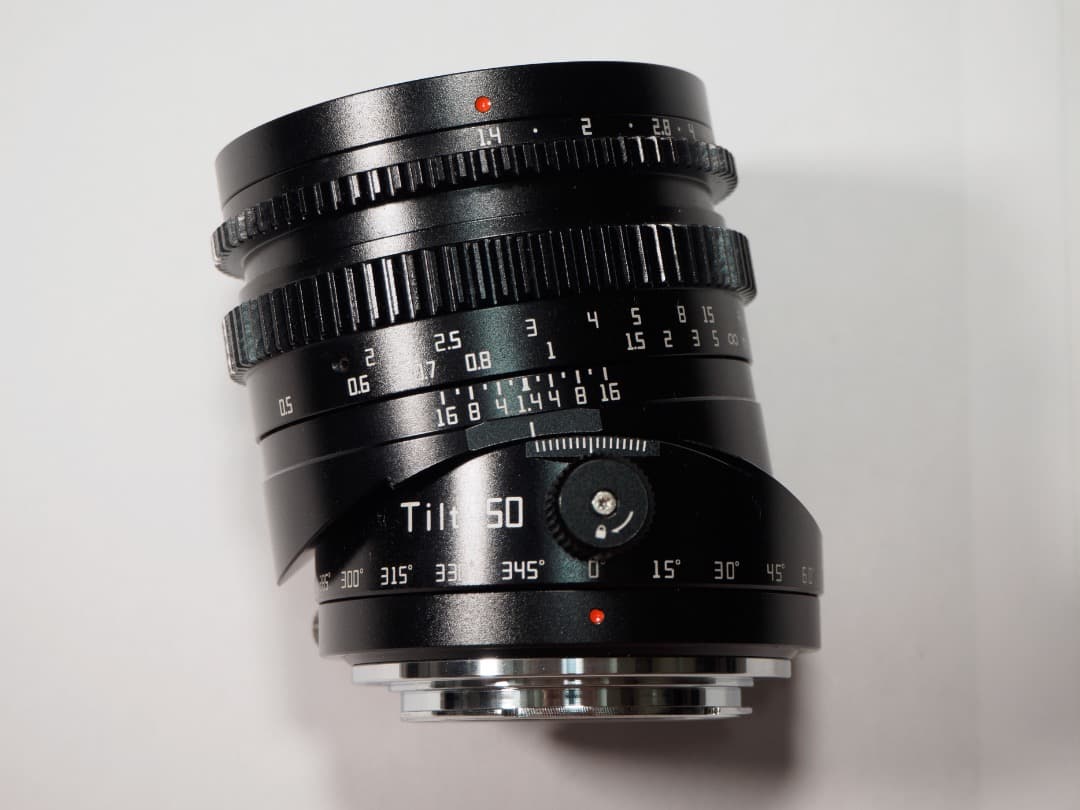 TTARTISAN TILT 50mm F1.4 ソニー Eマウント TTArtisan Tilt 50mm f/1.4 ソニーEマウント フルサイズ 単焦点レンズ
