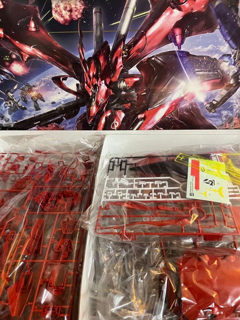 RG Hi-νガンダム　HGUC ナイチンゲール　ハイパーメガバズーカランチャー