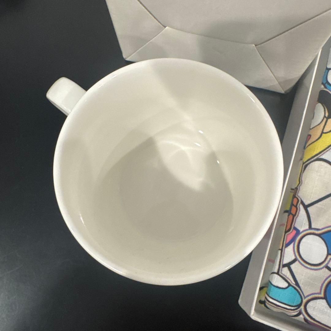 新品ドラえもん展 マルチクロス 村上隆 マグカップ 箱付き セット