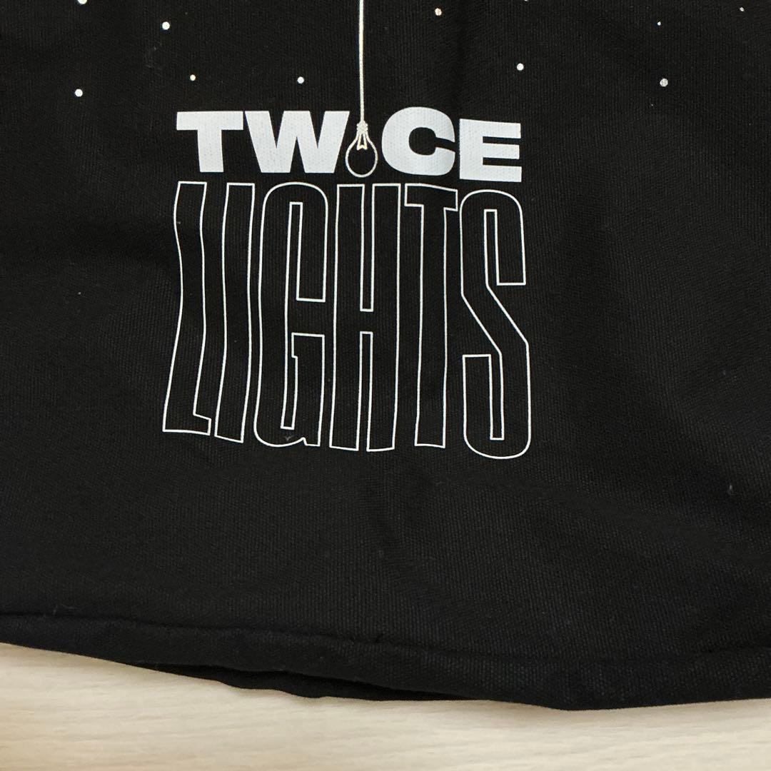 TWICE LIGHTS トートバッグ 黒 - メルカリ