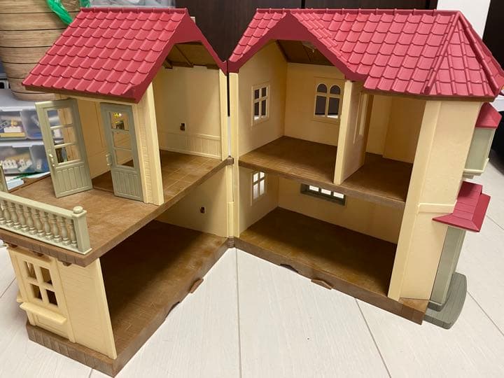 シルバニアファミリー　あかりの灯る大きなお家　ギフトセット エポック シルバニアファミリー あかりの灯る大きなお家 ギフトセット