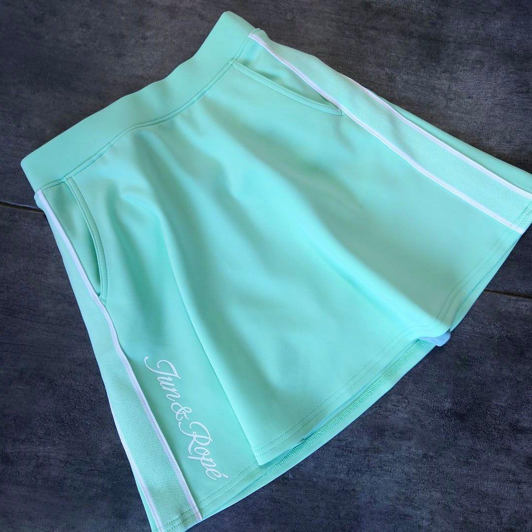 極美品 JUN&ROPE' GOLF ダンボールニット セットアップ ミント - メルカリ