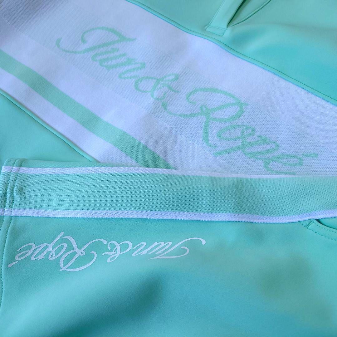 極美品 JUN&ROPE' GOLF ダンボールニット セットアップ ミント - メルカリ