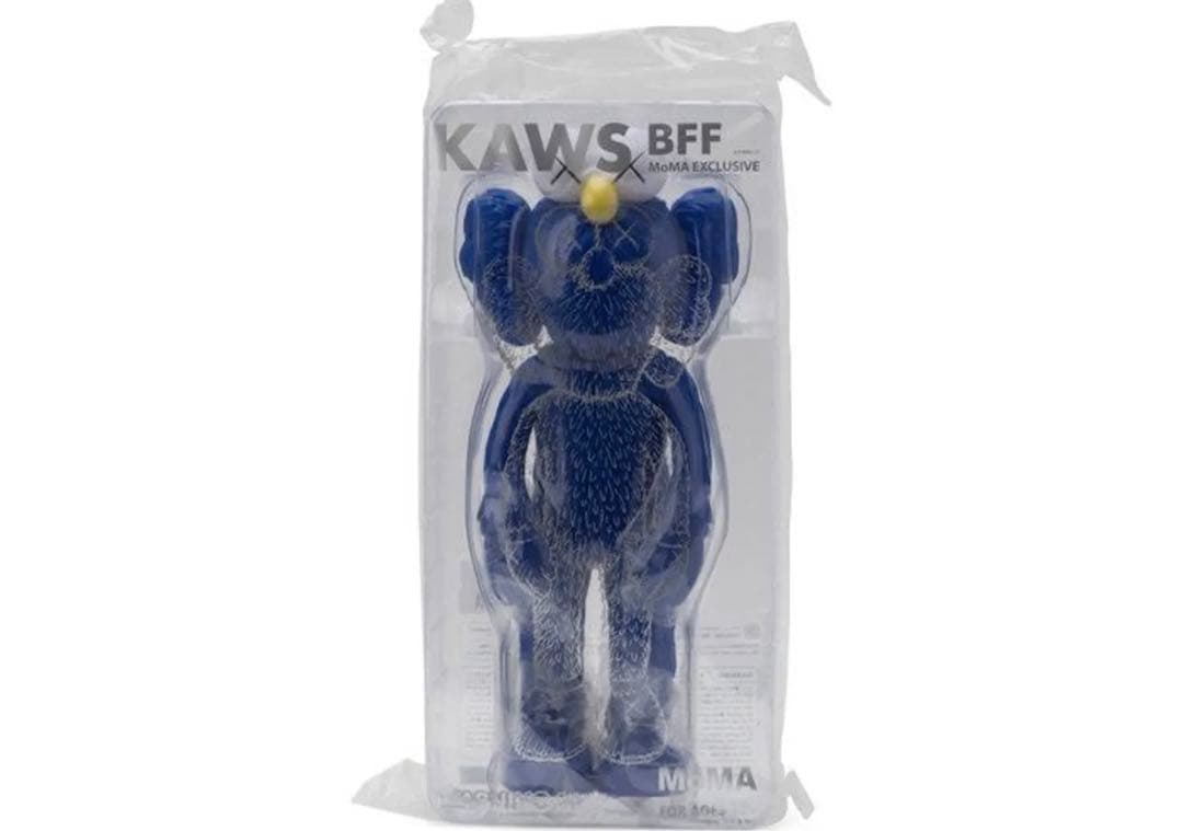 【新品未使用】KAWS BFF OPEN EDITION  kaws カウズ　青