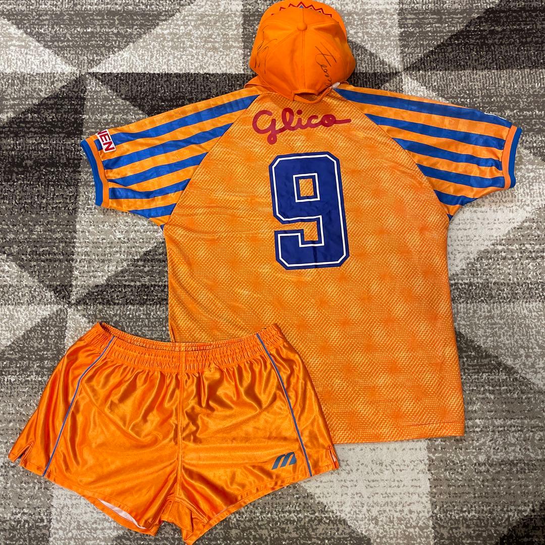 清水エスパルス #9 長谷川健太 直筆サイン入りユニフォーム（透かし