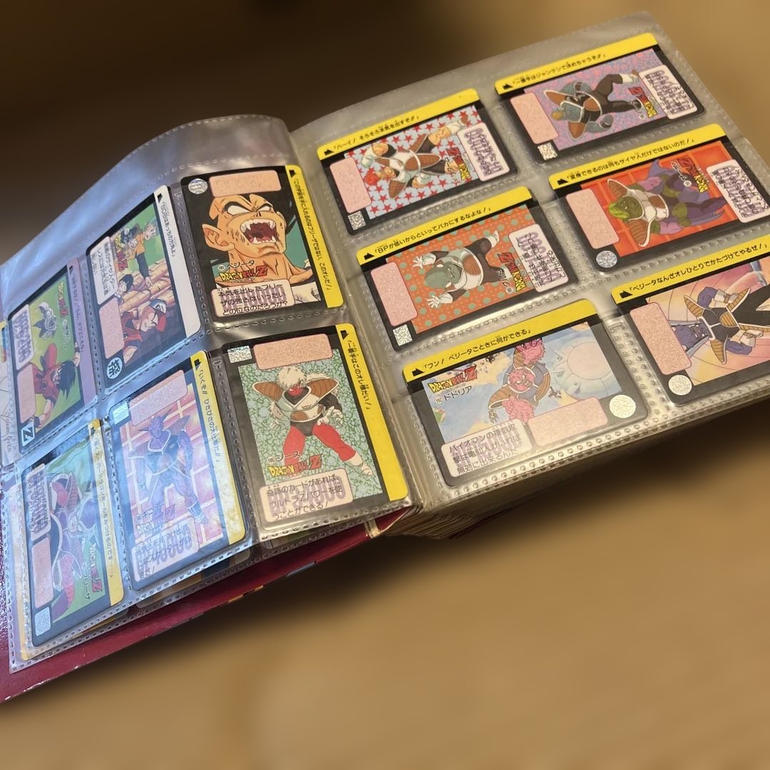 ドラゴンボール　カードダスステーション　システムファイル480枚セット　当時もの