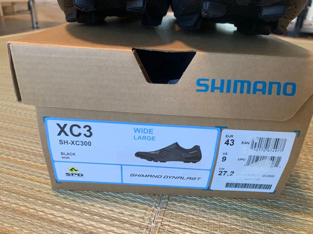 「美品」　SHIMANO XC3 SH-XC300 ブラック 43 ワイド Shimano XC3 SH-XC300 MTB/Gravel Shoes Boa Comfort Black | eBay