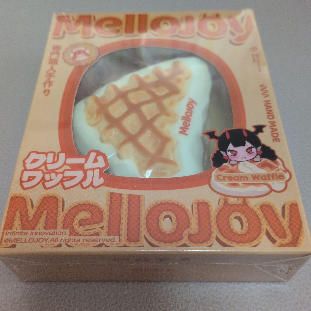 Mellojoy スクイーズ 未開封 クリームワッフル まる さんかく - メルカリ