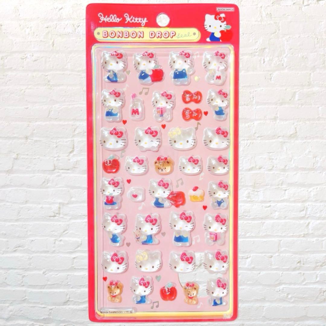 ❣️正規品❣️サンリオ ボンボンドロップシール ぷくぷく 第1弾 4種