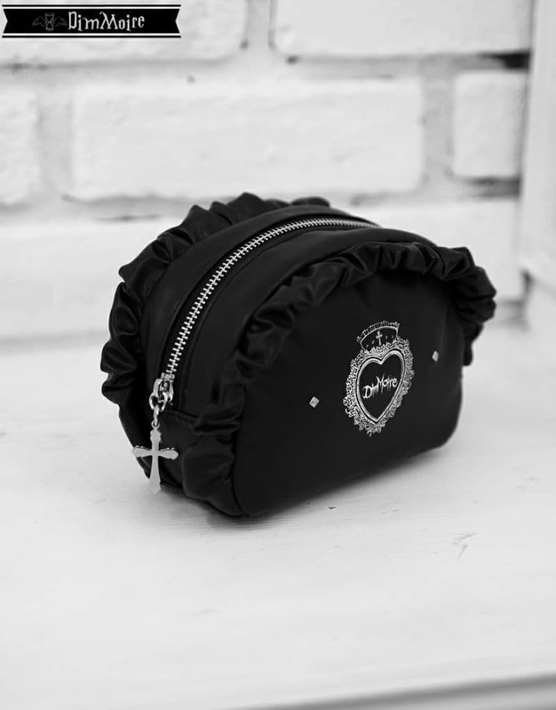 DimMoire【ディムモアール】HeartCoreフリルポーチ/Black - メルカリ