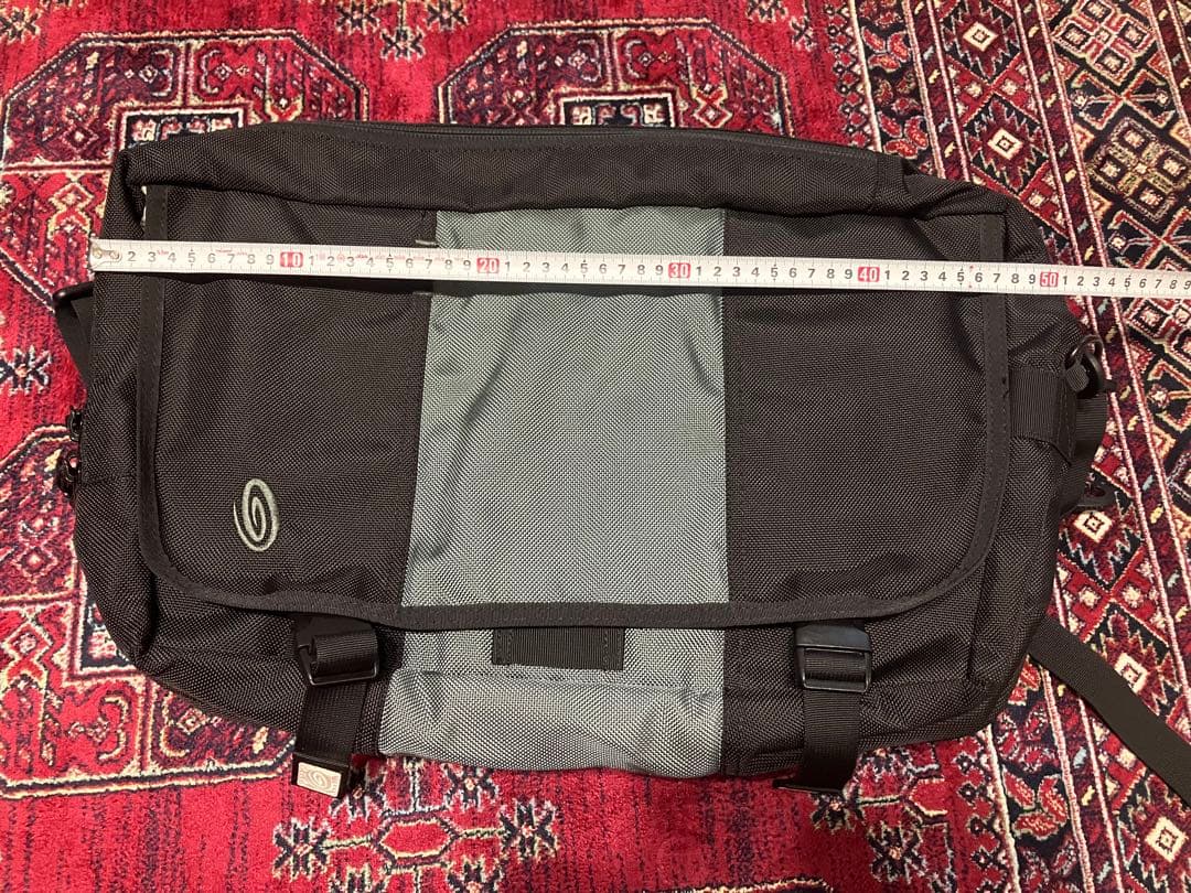TIMBUK2 メッセンジャーバッグ ブラック/グレー/2way - メルカリ
