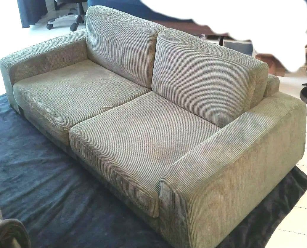 niko andニコアンド ローソファ/グリュックソファー グリーン 幅166