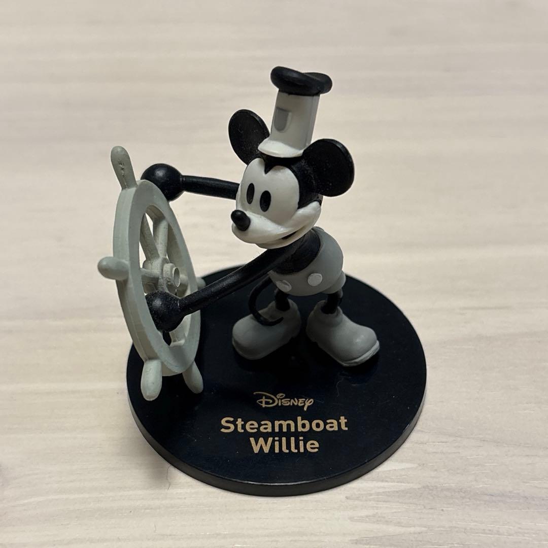 niko and… ミッキーマウス 90周年記念 カプセルトイ 蒸気船ウィリー