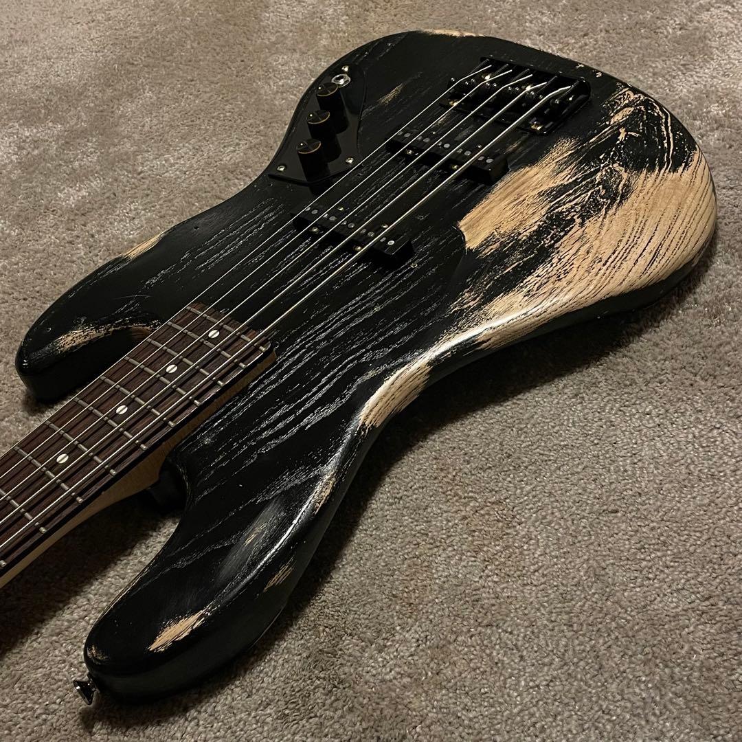 FGN フジゲン 5弦ベース サドウスキーピックアップ アッシュボディ