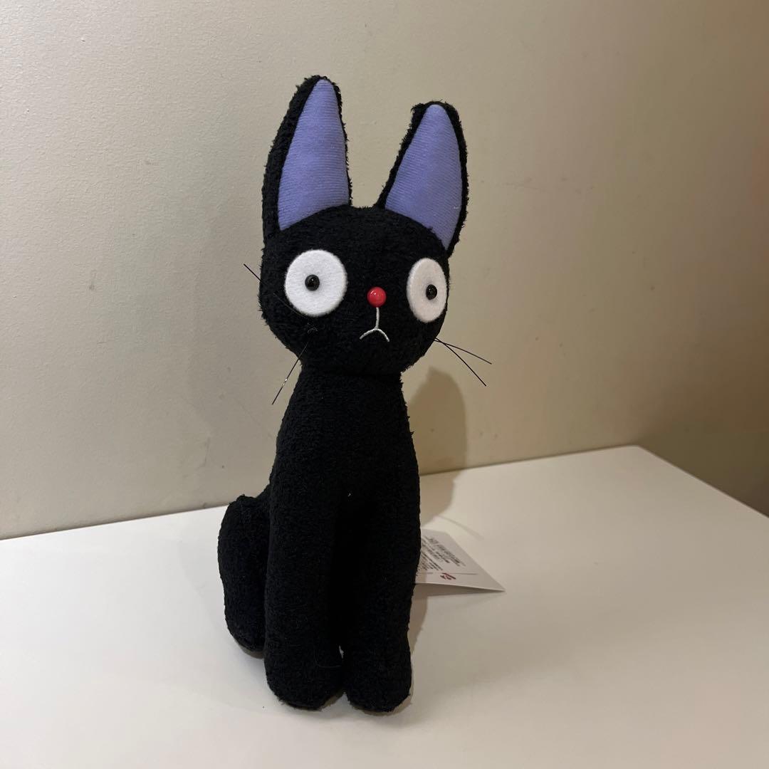 ジブリパーク 魔女の谷 限定 ジジそっくりのぬいぐるみ 黒猫 魔女の