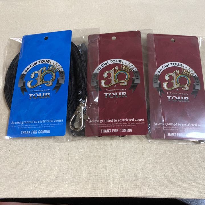 ラルくじ　パス　スカーフ　L'Arc〜en〜Ciel まとめ売り