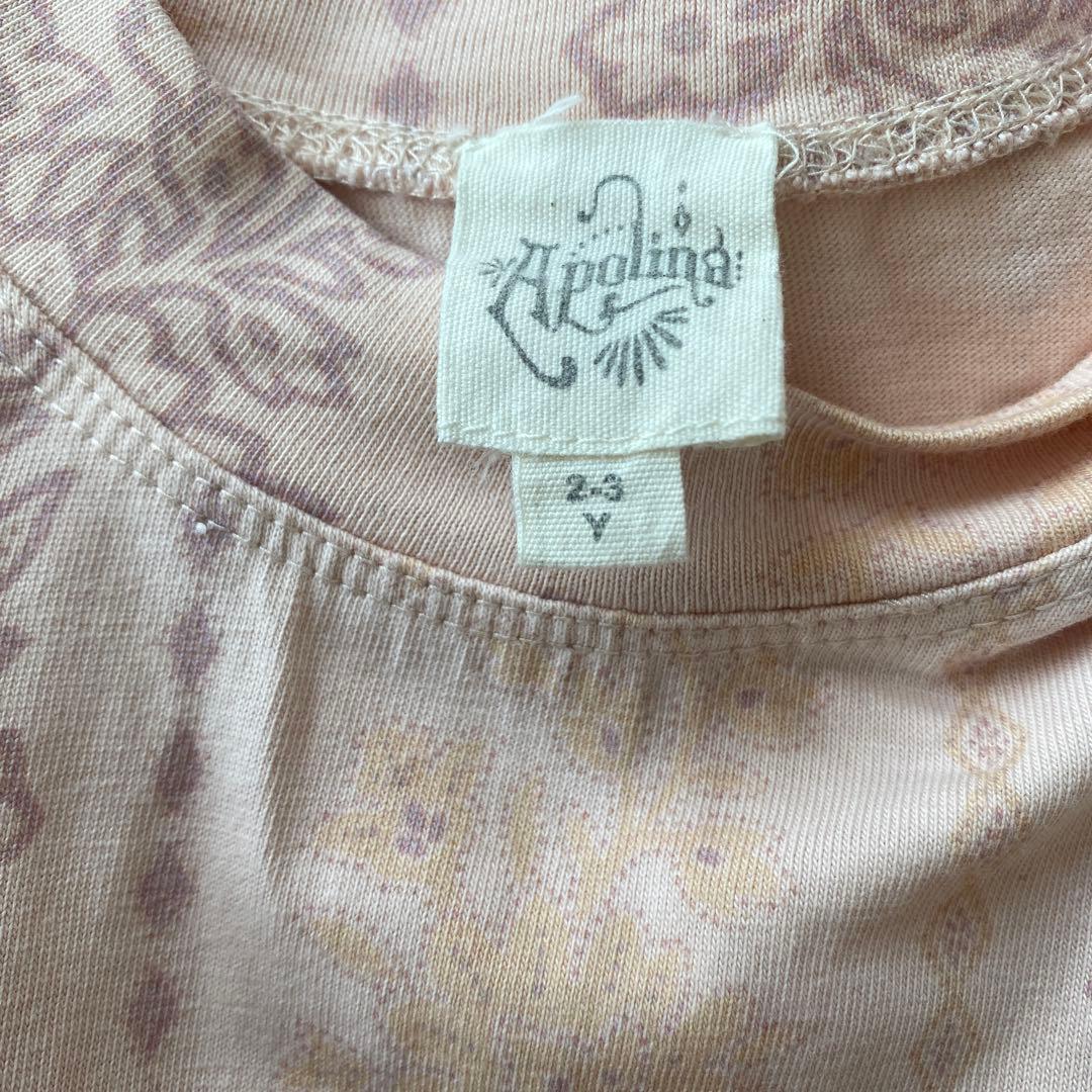 apolina ジャージコレクション ワンピース 2-3y - メルカリ