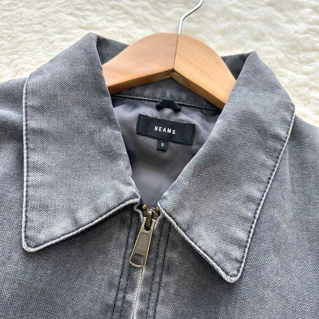 美品】 BEAMS ビームス フェードワークブルゾン グレー S - ジャケット