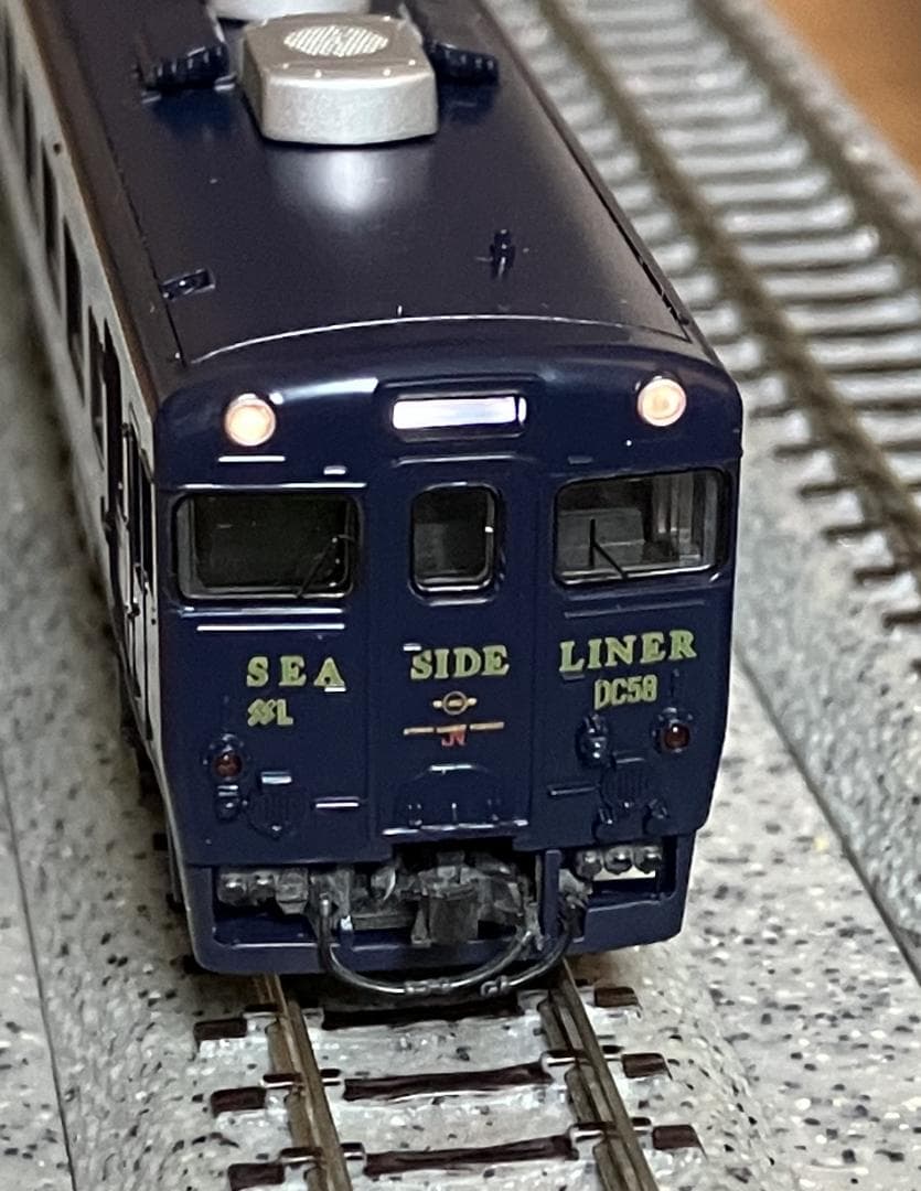 TOMIX キハ58系ディーゼルカー 97918 快速シーサイドライナー紺色