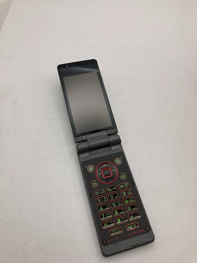 激レア】 SH-06A NERV エヴァンゲリオン 携帯電話 本体 ガラケー