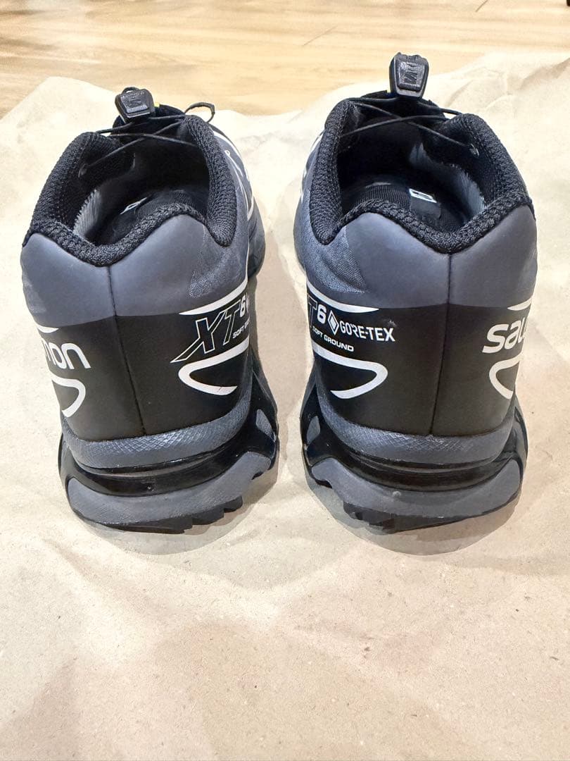 靴 Salomon XT-6 goretex 27.5cm Black/Ebony