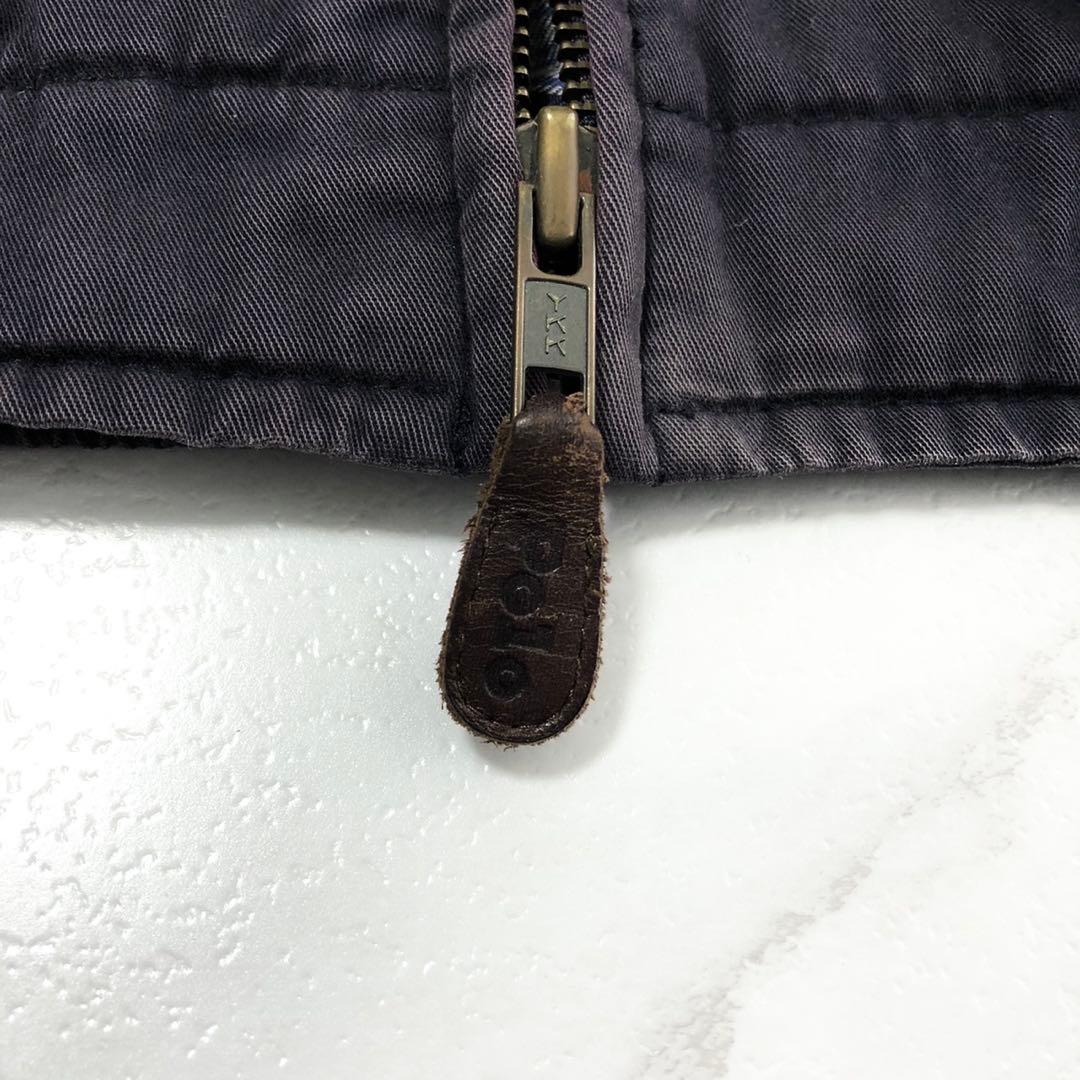 ナス紺】ポロ ラルフローレン スイングトップ チェック ハリントン 90s