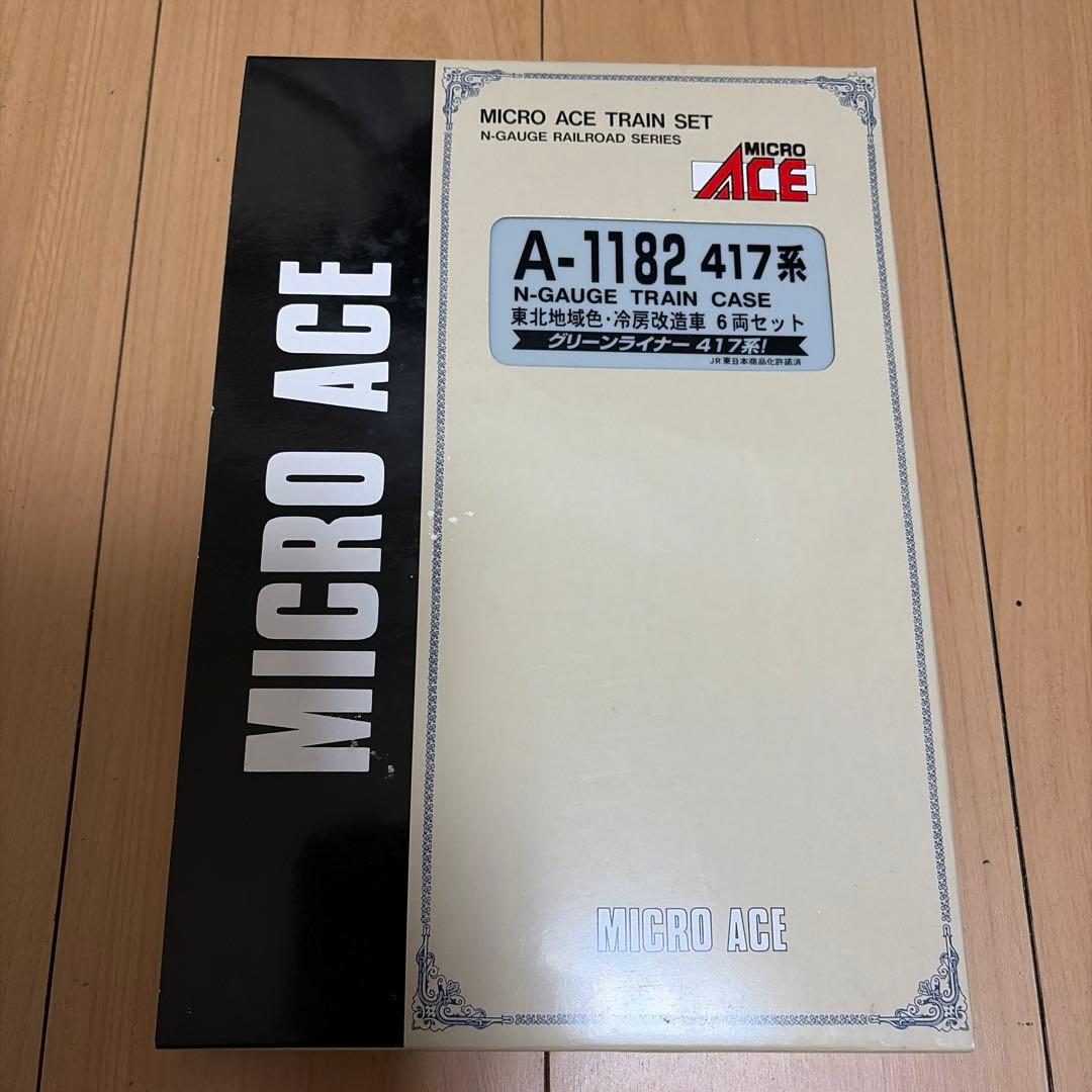 MICRO ACE A-1182 417系 Nゲージトレインセット Amazon | マイクロエース Nゲージ 417系・東北地域色・冷房改造車6両