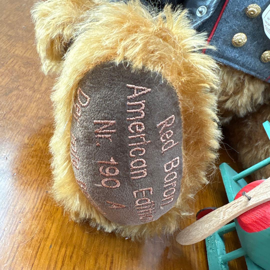 ハーマンベア レッドバロン ぬいぐるみ 限定版