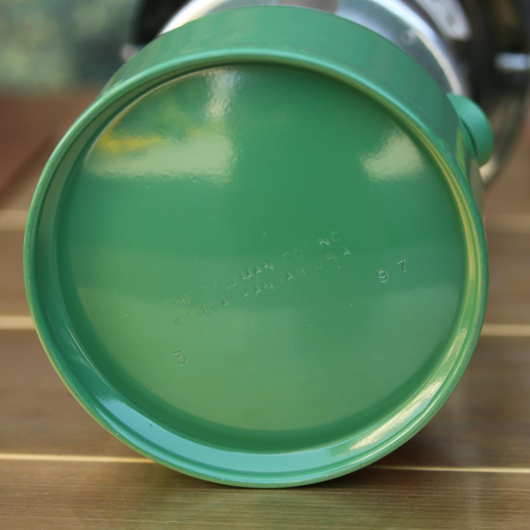 コールマン ランタン 285DX 1997（平成9）年3月 カエルカラー 超美品