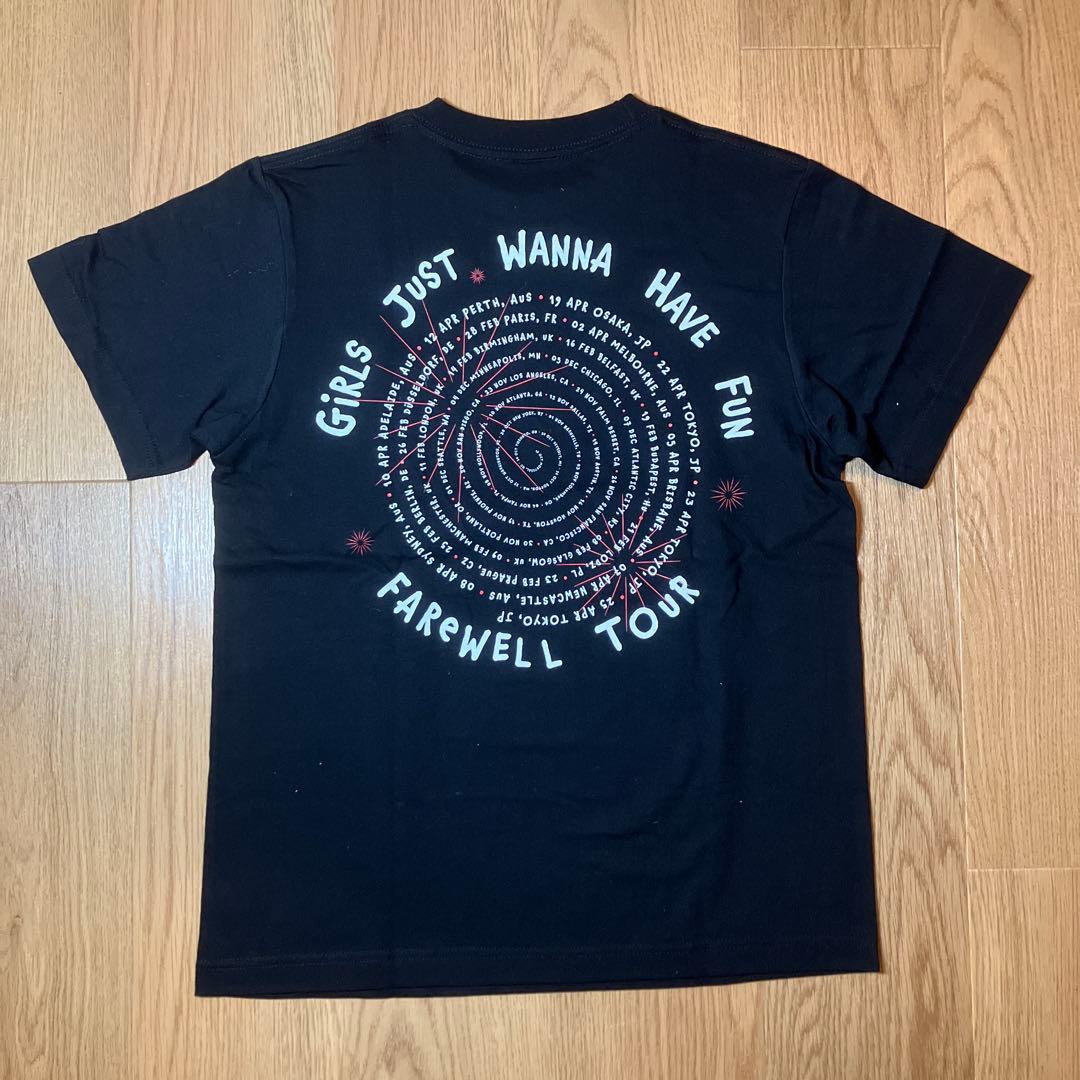 【未使用品】シンディ・ローパー Farewell Tour Tシャツ Sサイズ