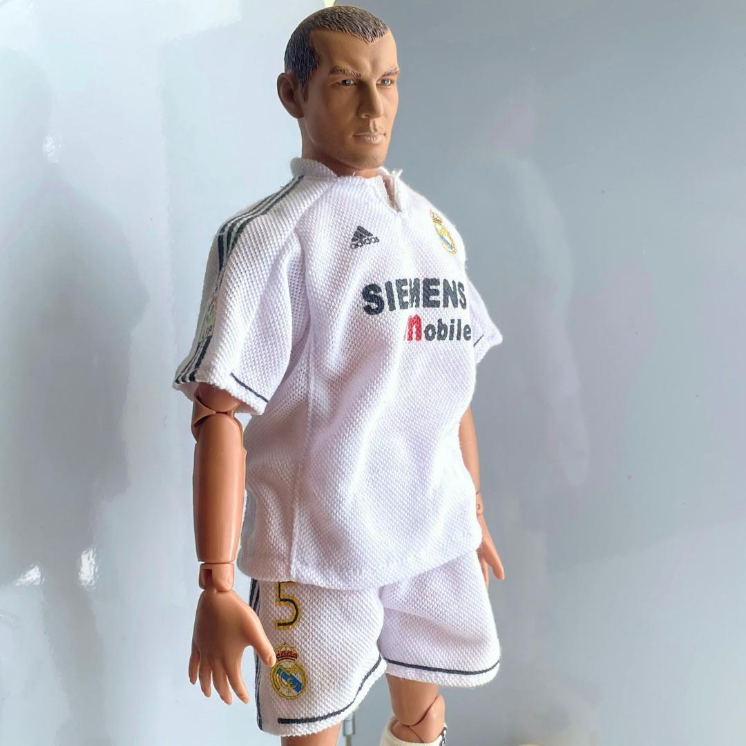 ジダン フィギュア レアル マドリード フランス adidas zidane - メルカリ