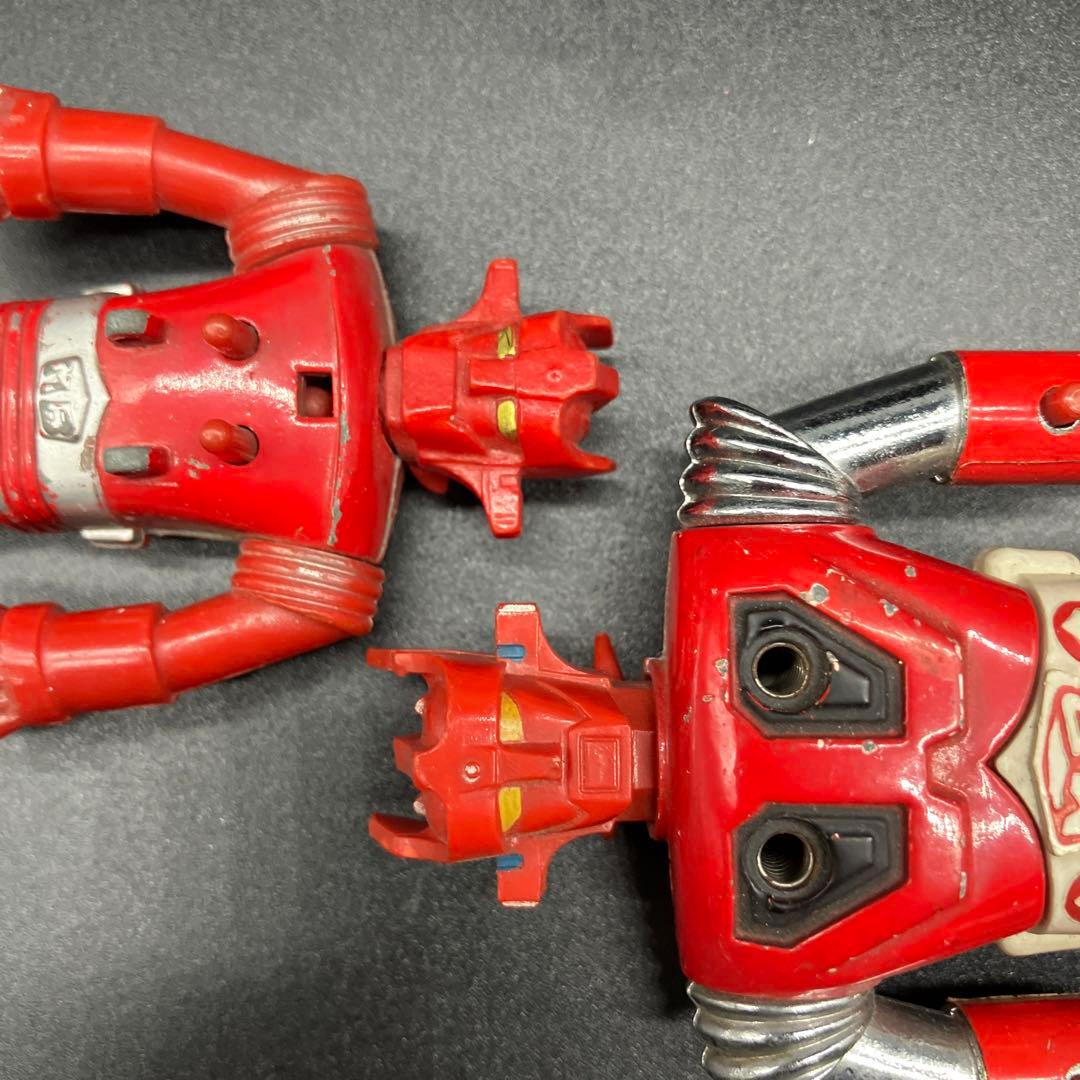 スーパーロボット 当時物 マッハバロン 合金トイ ポピー 日本製 昭和