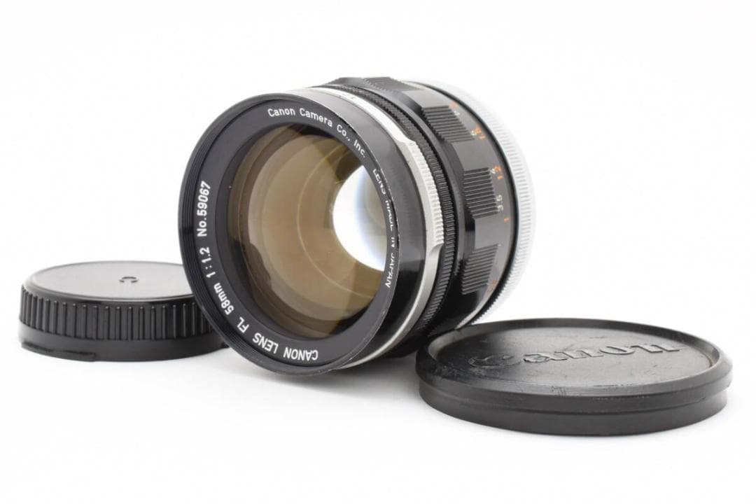 ★極美品★キヤノン Canon FL 58mm f1.2 #1106 Canon FL 58mm f1.2 Review - Lens Legend