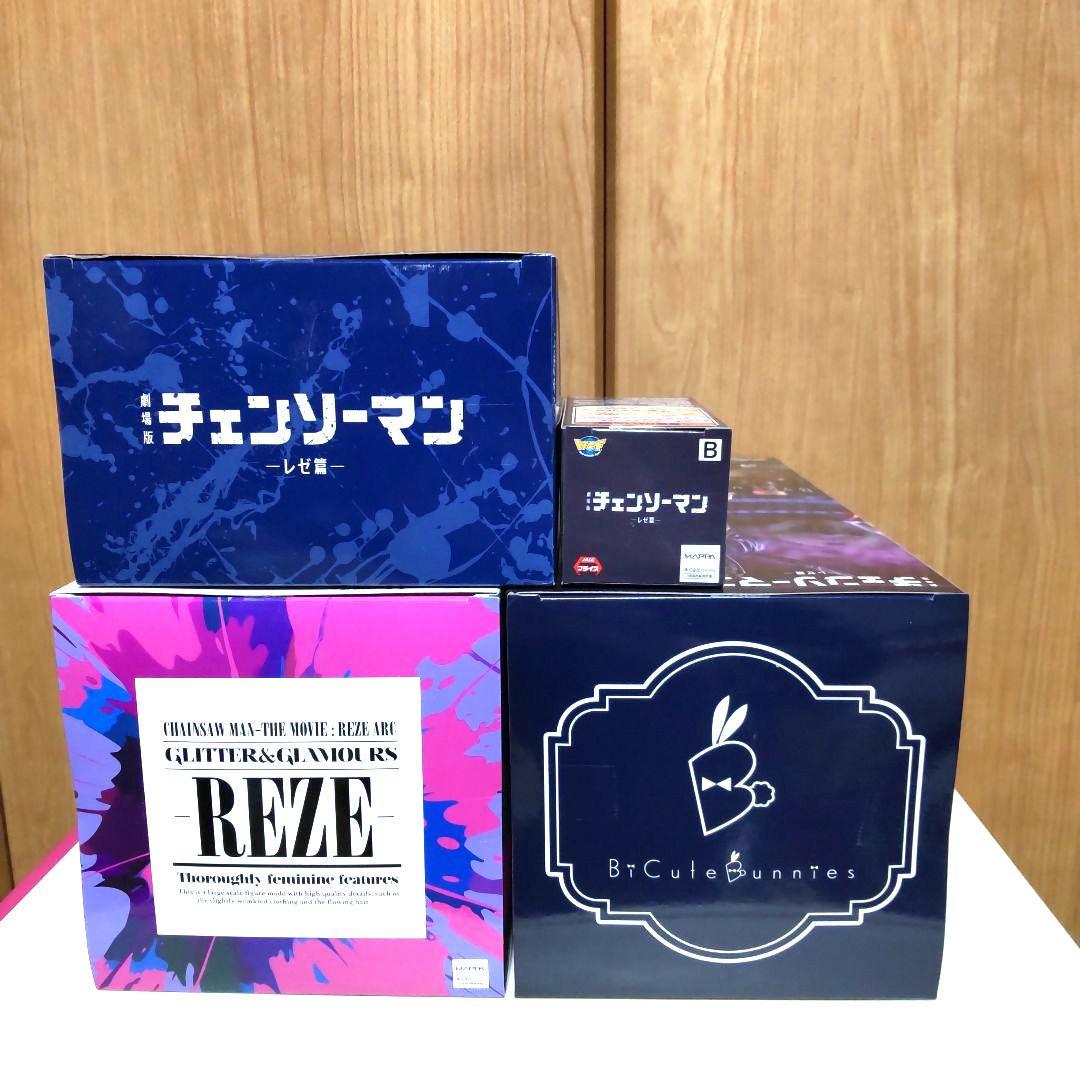 チェンソーマン　レゼ篇　レゼ　フィギュア　４体セット