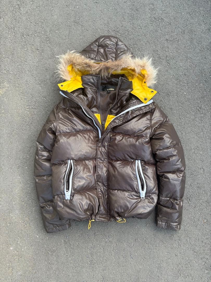 00s archiveファーダウンジャケット y2k お兄系 平成 - メルカリ