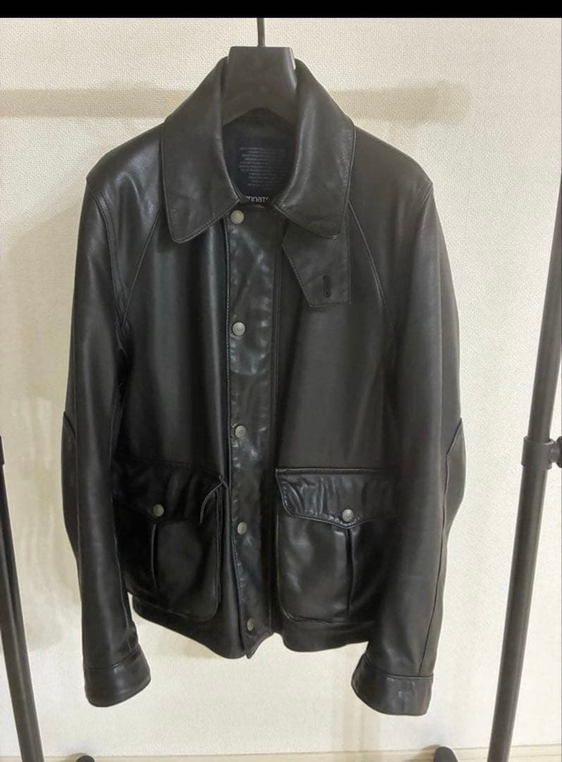 j*k様 nonnative 黒 レザージャケット サイズ1 革ジャン シングル レザージャケット｜カドヤ公式オンラインショップ
